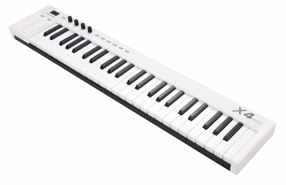 MIDIPLUS X4 USB MIDIキーボード Amazon.com: midiplus X4 mini MIDI Keyboard Controller, White